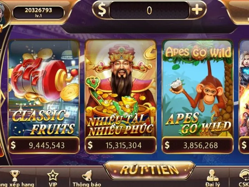 Bảng thanh toán chi tiết của trò chơi nổ hũ 789 win