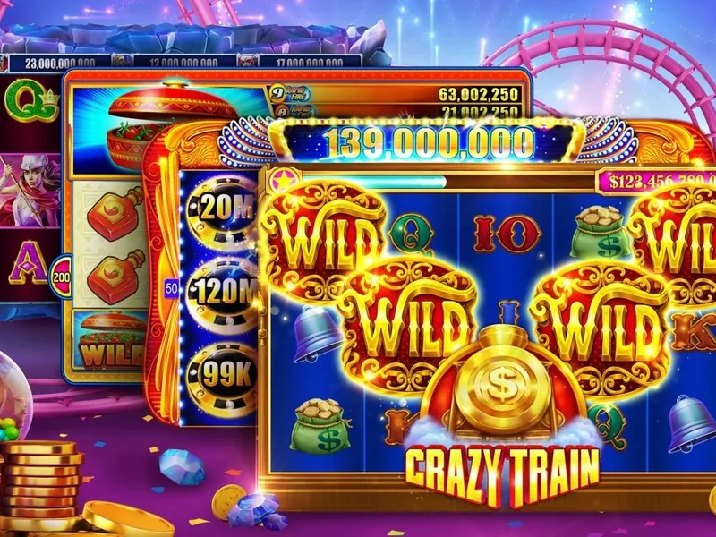 Trò chơi Nổ Hũ 789 Win với biểu tượng jackpot lớn và tiền vàng