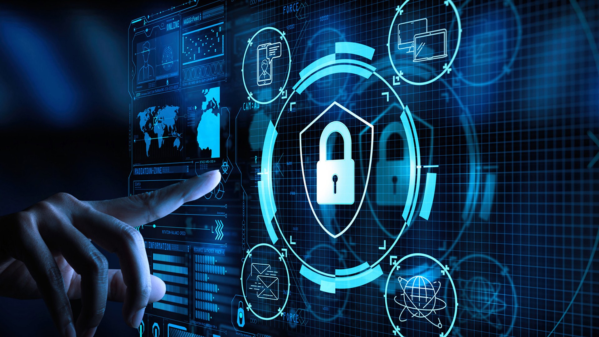 Biểu tượng bảo vệ dữ liệu và tuân thủ GDPR